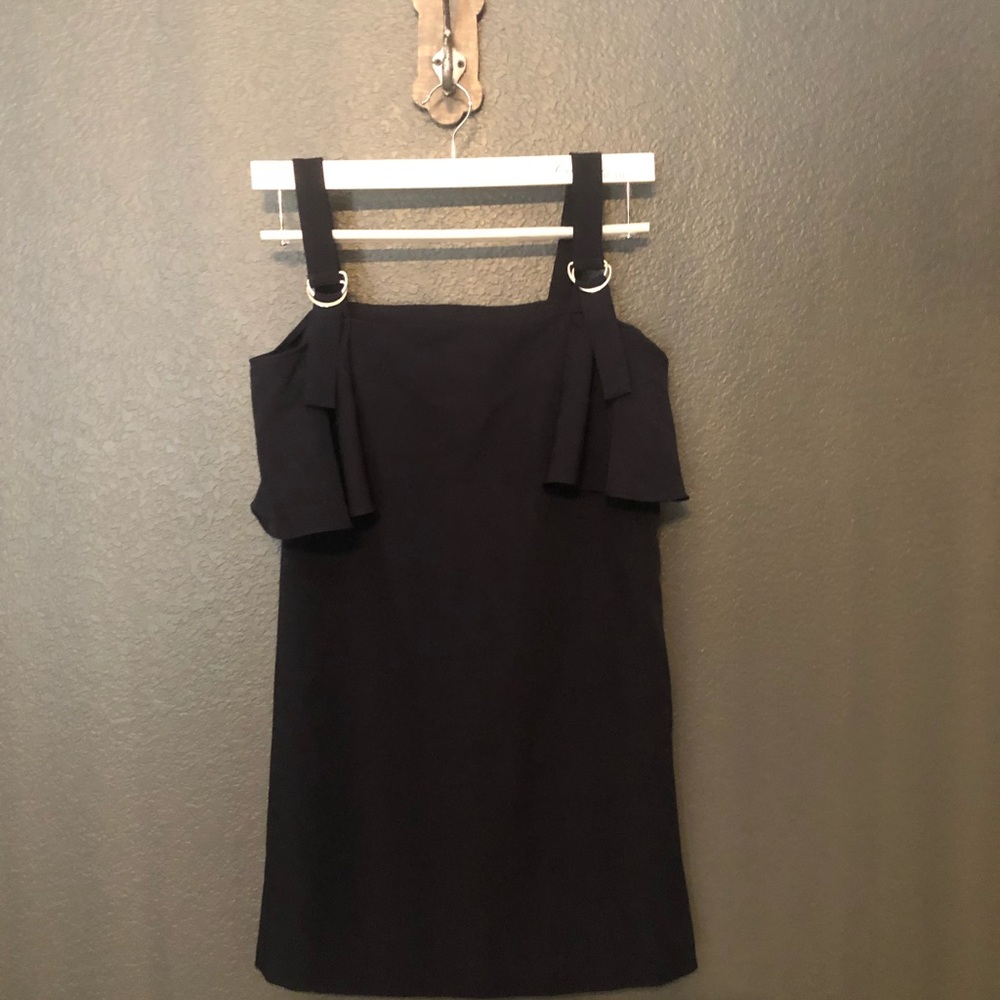 Aqua. Off the shoulder. Size 4